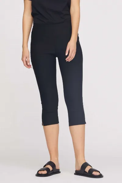 LAURIE LAURIE Damen vegan Hose Elizabeth Slim Capri Ml