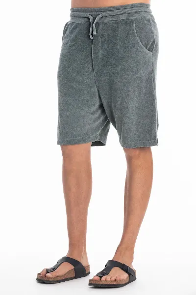 RAVENS VIEW IBIZA RAVENS VIEW IBIZA Herren vegan Sweat Shorts Costa Faded Blue