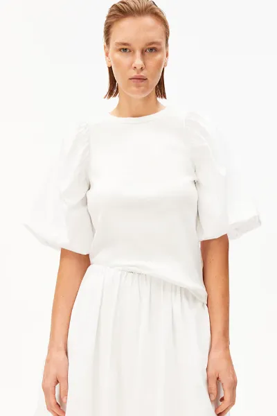 ARMEDANGELS ARMEDANGELS Damen vegan Hemd PuffÃ¤rmel