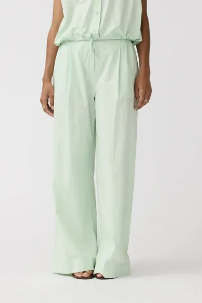 Alchemist Alchemist Damen vegan Hose Mondblume Celadon Grün
