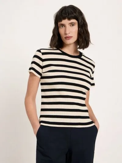 LANIUS LANIUS Shirt mit Streifen (GOTS) aus Bio-Baumwolle