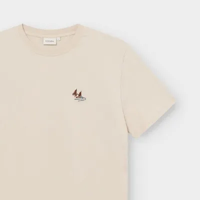 Dedicated DEDICATED T-Shirt aus Biobaumwolle Stockholm - Camp Creek EMB