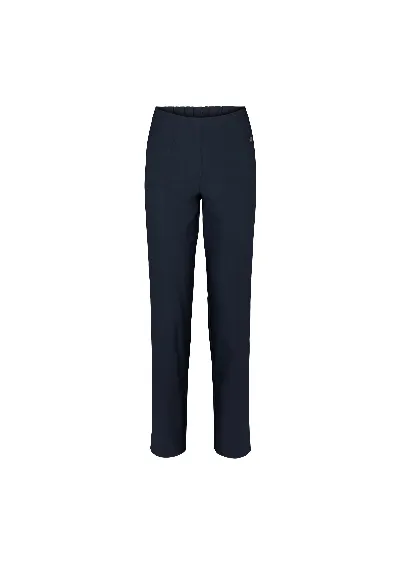 LAURIE LAURIE Damen vegan Hose Bella Straight Medium Length Navy