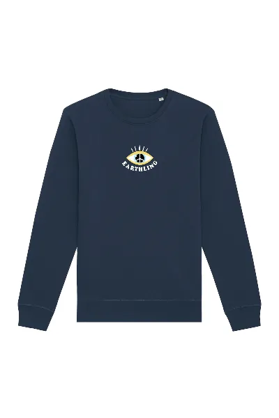 Oat Milk Club Oat Milk Club Damen vegan Sweatshirt Earthling Navy