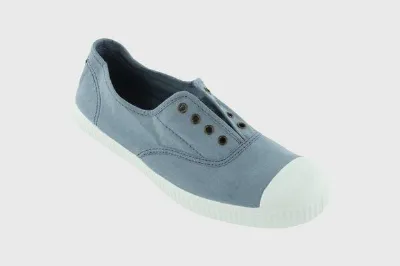 Victoria Victoria vegane Erwachsenen-Sneaker – Tintada de Lona, Bio-Baumwolle und Naturgummi