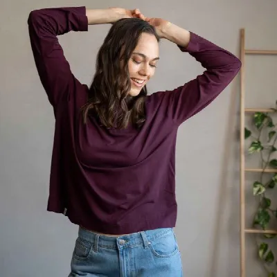 Vresh Clothing Vresh Clothing Nova - Oversized Longsleeve mit TENCEL(TM) Modal
