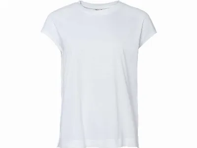 Living Crafts Living Crafts Bio-Damen-T-Shirt 'TIDA' mit kurzen Ärmel, white,
