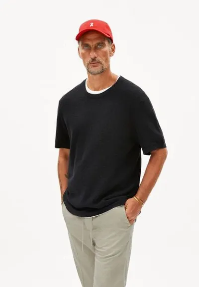 ARMEDANGELS ARMEDANGELS ERWAAN LINO Herren Strickshirt aus Leinen-Mix