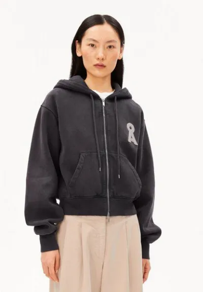 ARMEDANGELS ARMEDANGELS CROPPED ZIPPER Damen Sweatjacke aus 100% Bio-Baumwolle