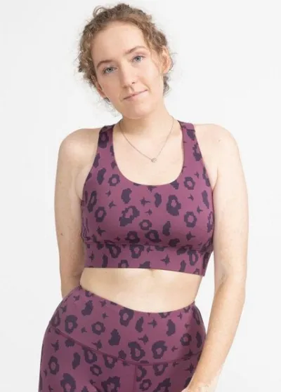 boochen boochen Sport BH Ubud mit Leopard Print