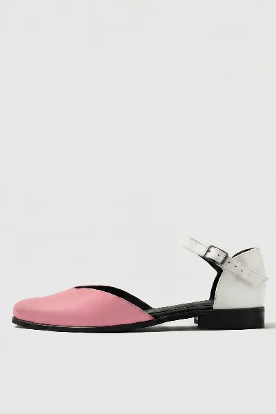 BOHEMA BOHEMA Damen vegan Pumps Alexa Rosa/WeiÃŸ