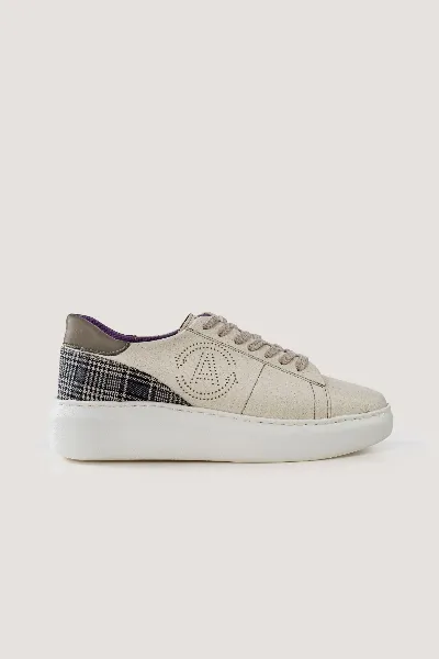 AGAZI AGAZI Damen vegan Sneaker Jane Cappucino