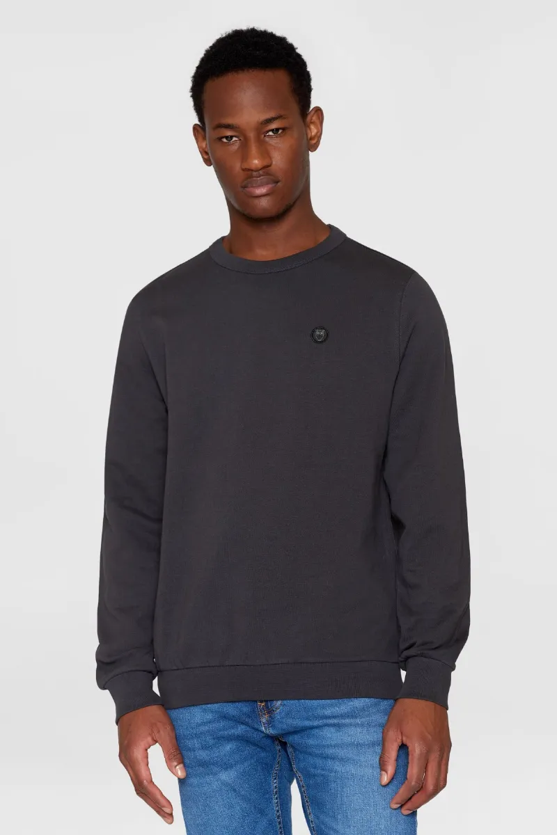 KnowledgeCotton Apparel Sweatshirt Erik Basic Badge