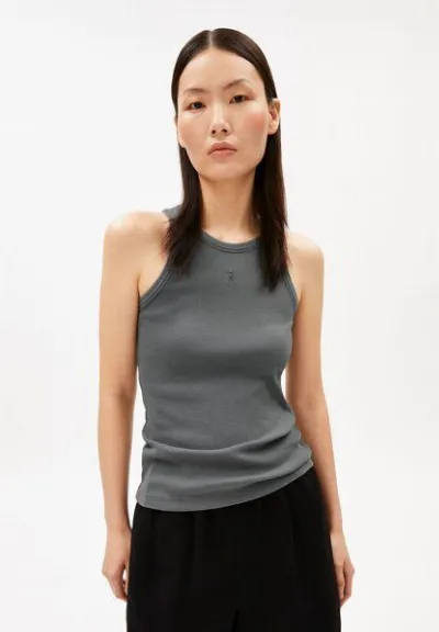 ARMEDANGELS ARMEDANGELS GMT DYE RIB Damen Top aus Bio-Baumwoll Mix
