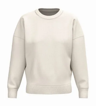 Greenspired Greenspired Umweltfreundliches Damen Sweatshirt mit Rundhalsausschnitt und überschnittenen Schultern 300g/m²
