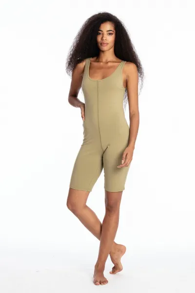 RAVENS VIEW IBIZA RAVENS VIEW IBIZA Damen vegan Playsuit Banyan Dark Aloe