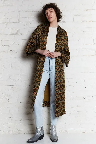 Yahmo Yahmo Damen vegan Kimono Liese Artdeco
