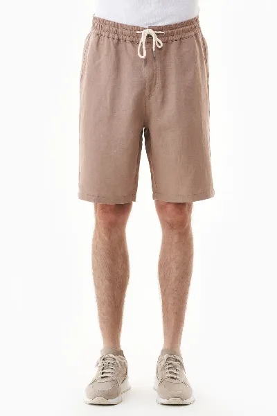 ORGANICATION ORGANICATION Herren vegan Kurze Hose Tief Taupebraun