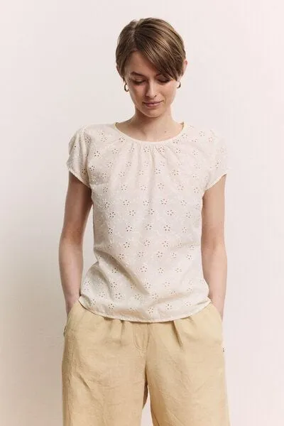 TRANQUILLO TRANQUILLO Bluse Elinaa aus Bio-Baumwolle GOTS (1180005)
