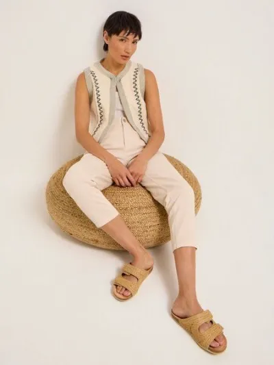 LANIUS Lanius - Pantolette Raffia
