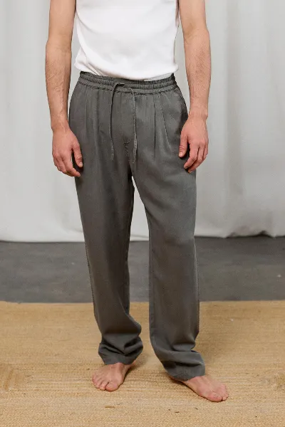 TWOTHIRDS TWOTHIRDS Herren vegan Hose Ahlbeck Gunmetal