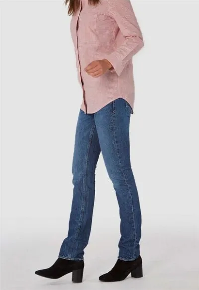 Kings Of Indigo Kings Of Indigo Jeans Straight Fit - Kimberley - Mid Vintage Marble