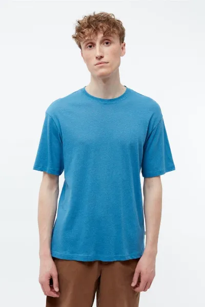 Givn Givn Herren vegan T-Shirt Lasse Gentle Blue