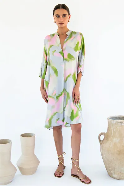 Neu Nomads Neu Nomads Damen vegan Kleid Kerala Traumhafter Druck