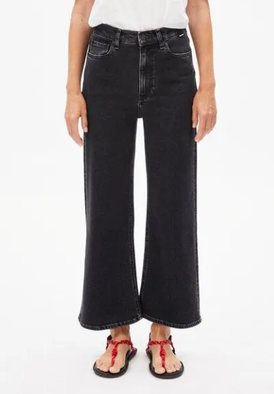ARMEDANGELS ARMEDANGELS MURLIAA CROPPED Damen Wide Jeans recyclter Baumwoll Mix Comfort-Stretch