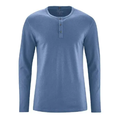 HempAge HempAge Herren Langarm-Shirt Hanf/Bio Baumwolle