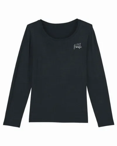 Human Family Human Family Bio Damen Longsleeve Shirt - Joker 100% Human  in 3 Farben