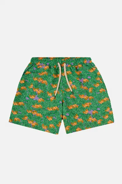 Trendsplant Trendsplant Herren vegan Badeshort Trippyplant Mystic Mint