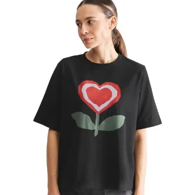 Dedicated DEDICATED T-Shirt Vadstena Love Flower