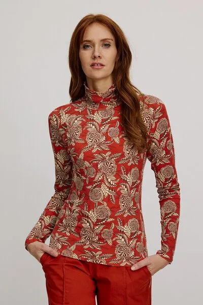 TRANQUILLO TRANQUILLO Feminines EcoVero-Shirt (W25C154)