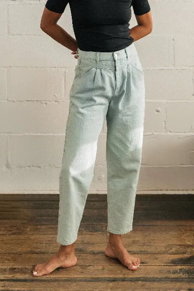 TWOTHIRDS TWOTHIRDS Damen vegan Jeans Kiritibati Himmelblau