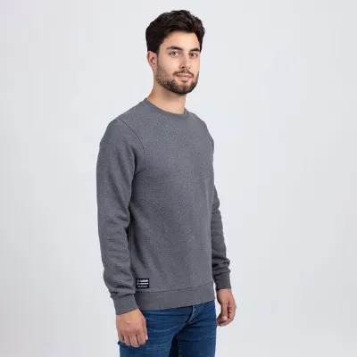 Lexi&Bö Lexi&Bö Herren Sweater mid grey melange