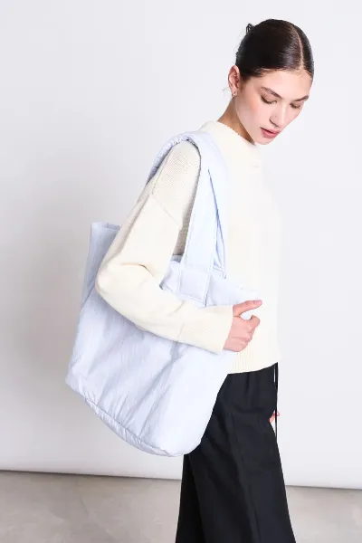 JAN 'N JUNE Tasche Smol Striped Blau