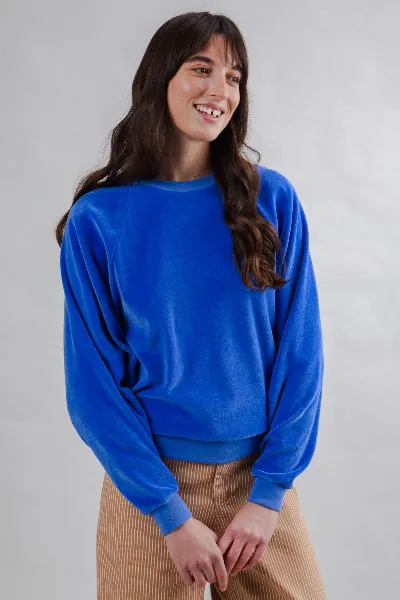 Brava Fabrics Sweatshirt Velvet Raglan