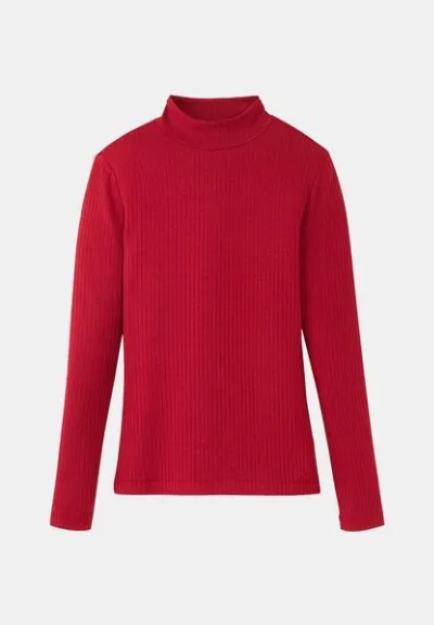 recolution Damen Rib Longsleeve aus Lenzing ECOVERO Mix - CRASSULA - recolution
