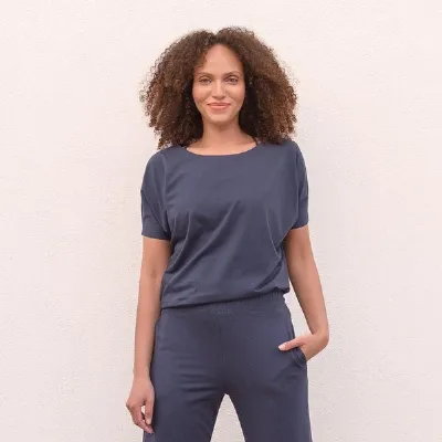 Jaya Jaya MARIA- Damen - lockeres Shirt für Yoga und Freizeit