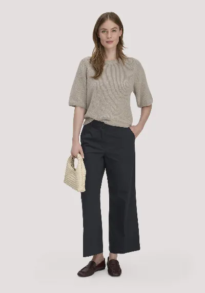 hessnatur hessnatur Damen Hose Culotte Regular aus Bio-Baumwolle