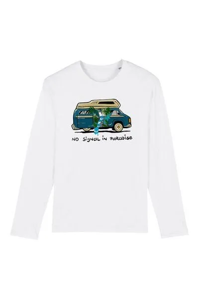 Zeachild Zeachild Vanlife - no signal in paradise Longsleeve Unisex