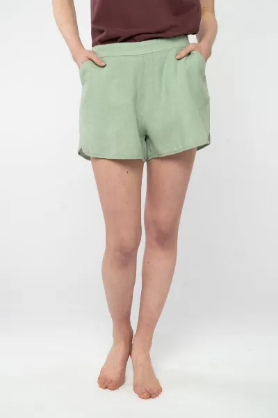 Bleed Leinen-Shorts aus Leinen, Leinen & Hanf