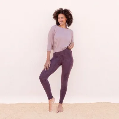 Jaya Jaya LEGGINGS SUMATRA - Hohe Taillen Leggings, Yoga & Freizeit aus Biobaumwolle