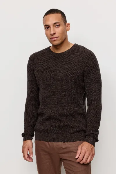 recolution Recolution Herren vegan Pullover Bacopa Taupe