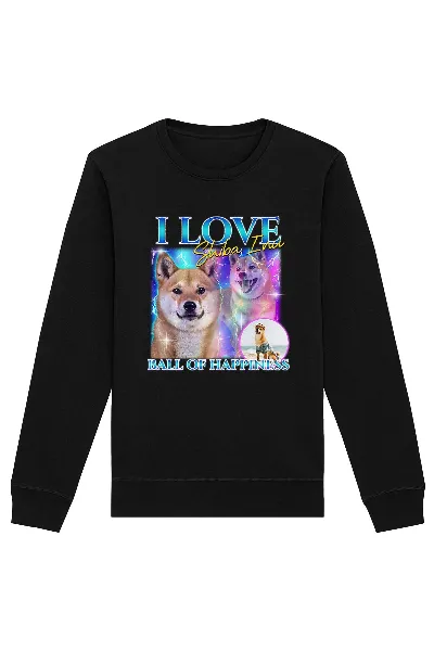 Oat Milk Club Oat Milk Club Damen vegan Sweatshirt Ball Of Happiness