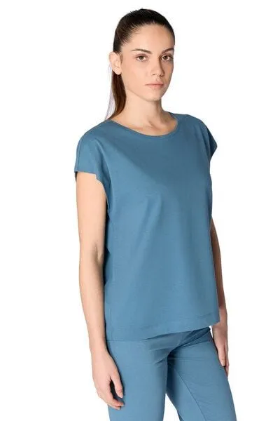 Leela Cotton Leela Cotton Damen Oversize T-shirt Bio-Baumwolle Kurzarmshirt