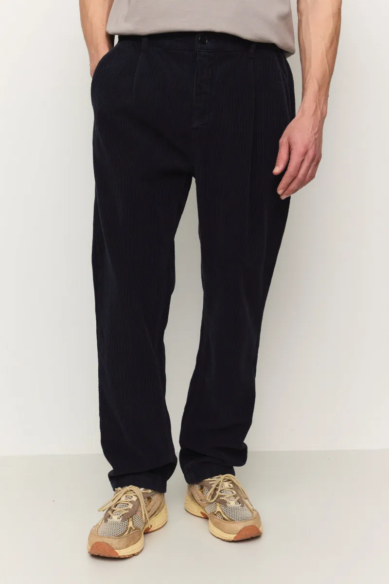 recolution Recolution Herren vegan Hose Aus Eichen-Cord Dunkel