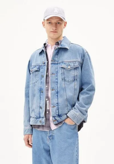 ARMEDANGELS ARMEDANGELS TRAAKA Herren Jeansjacke aus recycelter Baumwolle