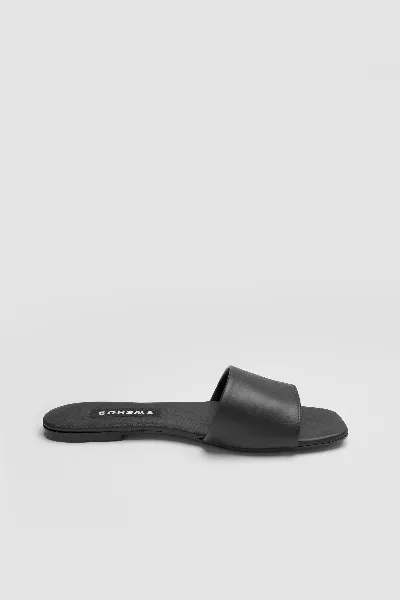 BOHEMA BOHEMA Damen vegan Rutschen Mellow Black